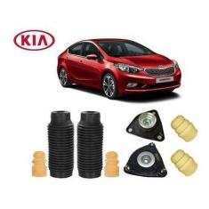 Imagem de 4 Kit Batente Coxim Dianteiro Traseiro Kia Cerato 2015 2016 2017 2018