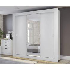 Imagem de Guarda-roupa 3 Portas de Correr Branco