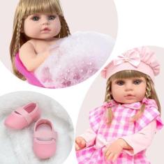 Imagem de Boneca Reborn Realista Barbie Articulada Real Envio Imediato - Cegonha