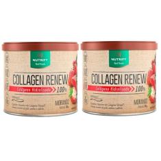 Imagem de Kit 2X: Collagen Renew Colágeno Morango Nutrify 300g