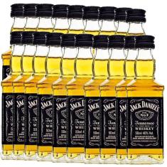 Imagem de Kit 19 Miniatura Whisky Uísque Jack Daniels Nº7 50Ml