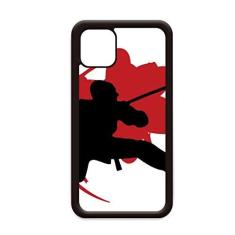 Imagem de Capa japonesa Samurai Sakura Outline Asia para iPhone 12 Pro Max para Apple Mini Mobile Case Shell