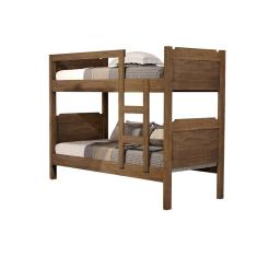 Imagem de Beliche Solteiro Com Escadinha Star Castanho