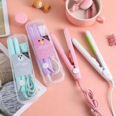 Imagem de Mini Chapinha De Cabelo Portátil Pequena Cabe Bolsa Bivolt - GENZO, Bi