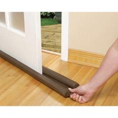 Imagem de Protetor De Porta Residencial Impermeável Duplo 80 Cm Marron