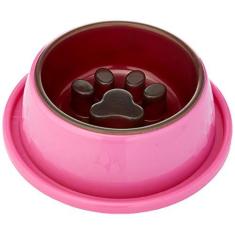 Imagem de Comedouro Coma Melhor Médio.5X1 Facility Rosa Pet Injet para Cães