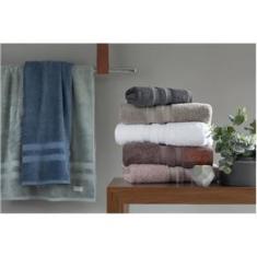 Imagem de Jogo de Toalhas Buddemeyer Algodão Egípcio Banho Bege 5 peças