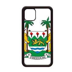 Imagem de Capa com emblema nacional da África da Serra Leoa para iPhone 12 Pro Max para Apple Mini Mobile Case