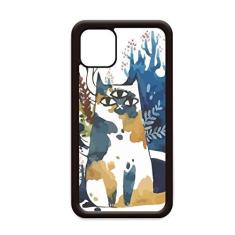 Imagem de Capa de animal de aquarela de três olhos para iPhone 11 Pro Max para Apple Mobile Case Shell