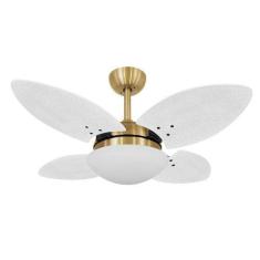 Imagem de Ventilador Teto Volare Vd28 Mini Dourado 4Pás 220V