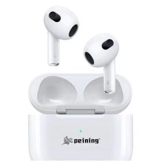 Imagem de Fone Ouvido Bluetooth V5.0 Sem Fio Tws Musica Sem Borracha Branco Tg902