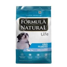 Imagem de Ração Fórmula Natural Life Cães Filhotes Mini E Pequeno - Formula Natu