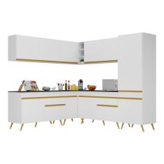 Imagem de Armário Cozinha Completa De Canto Veneza Multimóveis V2066