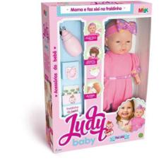 Imagem de Boneca Com Mecanismo Judy Baby Faz Xixi 34cm - Milk