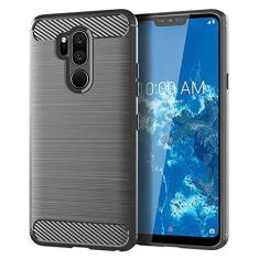 Imagem de Capa para LG Q9 One, sensação macia, proteção total, anti-arranhões e impressões digitais + capa de celular resistente a arranhões para LG Q9 One