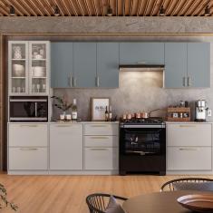 Imagem de Cozinha Completa Itatiaia Essence 6 peças com 11 portas e 5 gavetas – 360cm de largura