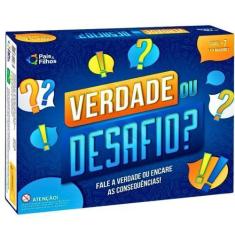 Imagem de Jogo de Tabuleiro Verdade ou Desafio - PaiseFilhos