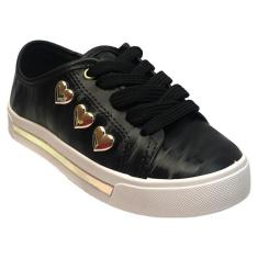 Imagem de Tênis Molekinha Casual Coraçao Infantil Menina-Feminino