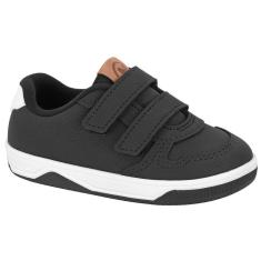 Imagem de Tênis Infantil Menino Molekinho 2623.102 - Preto/Branco-Masculino