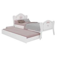 Cama Infantil Mini Cama Boneca Barbie Com Colchão em Promoção na