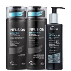 Imagem de Kit TRUSS Infusion & Hair Protector (3 Produtos)