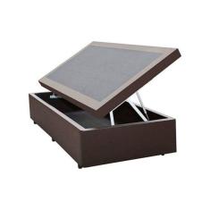 Imagem de Base Box Baú Solteiro Sintético Marrom - 39x78x188