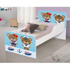 Imagem de Cama Infantil Meninos - Ursinhos Com Colchão - Dullar