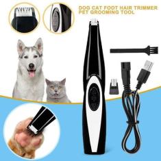 Imagem de Cão Clippers Profissional Pet Pé Aparador De Pêlos Cão Grooming Cabele