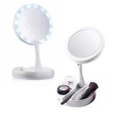 Imagem de Espelho De Maquiagem - Organizador Dobrável - LED
