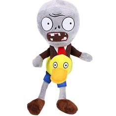Imagem de 12 "1 PCS PVZ Brinquedos de pelúcia recheados boneca macia pato amarelo zumbi novo