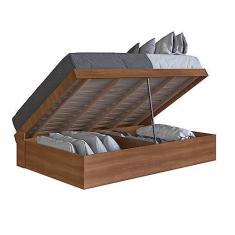 Imagem de CAMA BOX ARTICULÁVEL CASAL 140 ISTAMBUL NOGAL - Art In Móveis