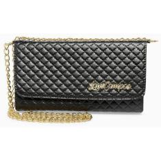 Imagem de Bolsa Feminina Bolsinha Transversal Mini Bag Metalassê De Ombro E Mão