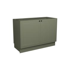 Imagem de Balcão de Cozinha sem Tampo Évora 2 pt Verde Hill 120 cm