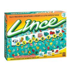 Imagem de Brinquedo Jogo De Tabuleiro Lince Alfabeto Grow - 03448
