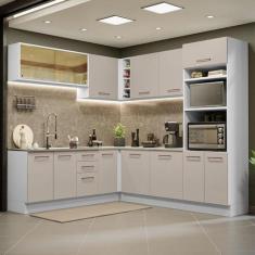 Imagem de Armário de Cozinha Completa de Canto 459cm Agata Madesa 01