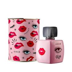 Imagem de Perfume Kiss Feminino Colônia Lata 100ml  Ciclo - Ciclo Ind Com E Rep
