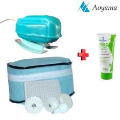 Imagem de Massageador Elétrico Vibratório e Infravermelho + Creme Redutor FisioF