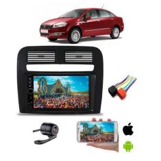 Imagem de Mp5 Multimidia Moldura 2 din Fiat Linea 2011 2012 + Camera - Sp. Repos