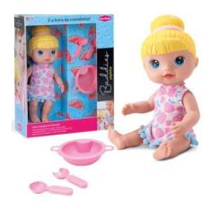 Imagem de Boneca bebê baby buddies papinha com acessorios - bambola