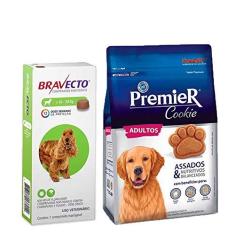 Imagem de Bravecto Antipulgas Para Cães 10 A 20Kg + Biscoito