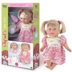Imagem de Boneca Faz Xixi De Verdade Na Fralda Com Mamadeira Milk 660 - Milk Bri