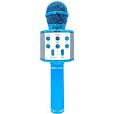 Imagem de Microfone Sem Fio Para Gravação De Cantoinfantil Azul - Ebai
