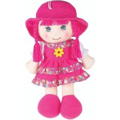 Imagem de Boneca Maria Chiquinha Pano Bebê Criança Naninha Macia