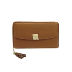 Imagem de Bolsa carteira feminina transversal porta celular - Lucky Girl, Amarel