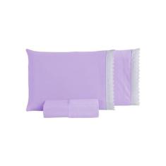 Imagem de Jogo De Lençol Cama De Solteiro 2pç 100% Algodão 200 Fios - Linha De A