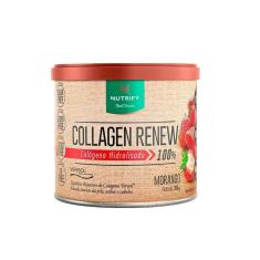 Imagem de Collagen Renew Morango 300g - Nutrify-Unissex