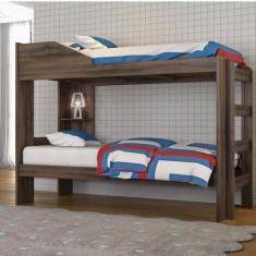 Imagem de Beliche Solteiro Siena Espresso Móveis