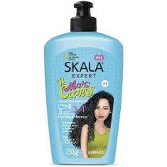 Imagem de Creme Para Pentear Skala 3 Em 1  Protetor Térmico maisCachos 250g - Sk