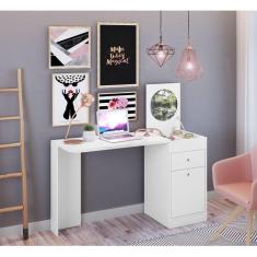 Imagem de Escrivaninha com Penteadeira Camarim Desejo - Branco