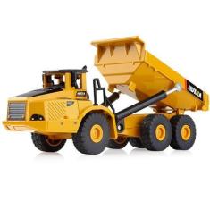 Imagem de Trator Carregadora Metal Escala 1:50 Engenharia Coleção Braço Longo Ca